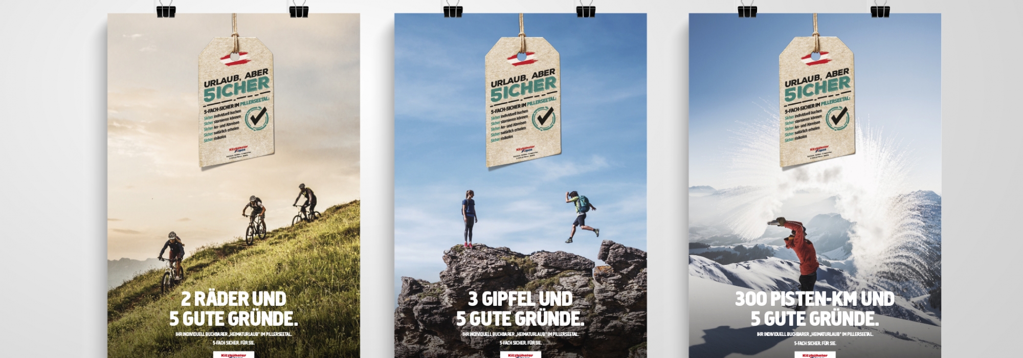 TVB Pillerseetal - Sicher Kampagne